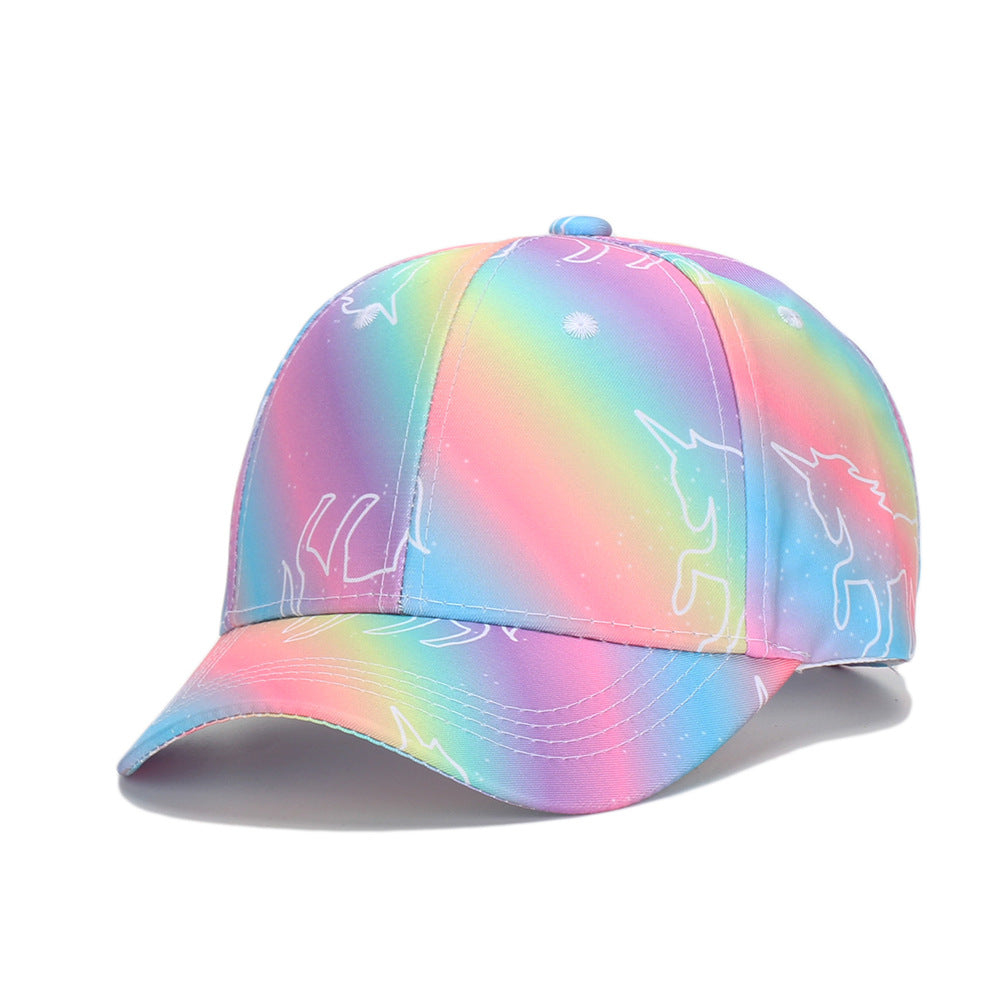 Wholesale Kids Fashion Colorful Tie-Dye Hat